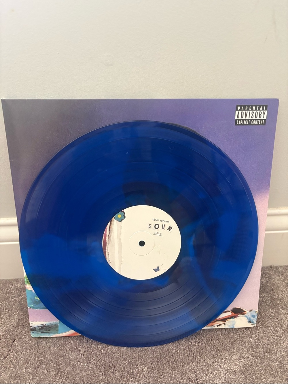 SOUR Blue Vinyl Record